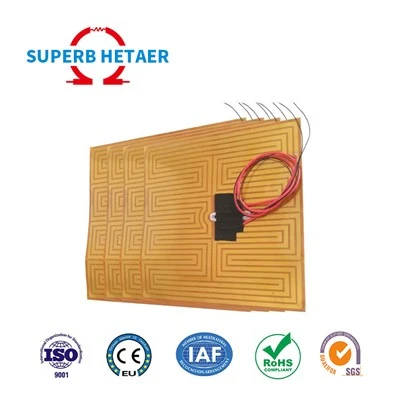 12v 加熱フィルム工業用加熱パッドカプトン ポリイミド ヒーター